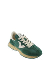 Victoria Cosmos Logo Print Trainers, Green