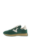 Victoria Cosmos Logo Print Trainers, Green