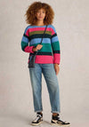 White Stuff Jana Striped Jumper, Blue