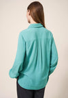 White Stuff Ella Relaxed Shirt, Mid Teal