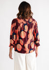 White Stuff Elisa Print Tunic Top, Coral Multi