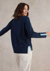 White Stuff Olive Fine Knit Jumper, French Navy