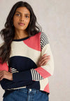 White Stuff Colour Block Jumper, Multi-Coloured