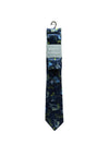 William Turner Oriental Floral Tie & Pocket Square Set, Navy