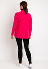 Natalia Collection One Size Fine Knit Midi Cardigan, Fuchsia