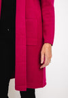 Serafina Collection Light Weight Open Cardigan, Fuchsia