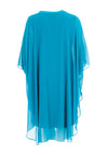 Serafina Collection Embellished design Kaftan Midi Dress, Turquoise