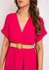 Serafina Collection One Size Lightweight Tunic Dress, Fuchsia