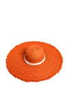 Serafina Collection One Size Floppy Sun Hat, Orange