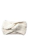 Serafina Collection Lurex Knit Headband, Beige