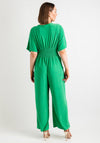 Serafina Collection One Size Wide Leg Jumpsuit, Green