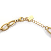 M Collection Looped Necklace, Gold