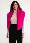 Serafina Collection Faux Fur Shawl, Pink