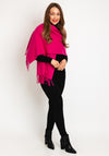 Serafina Collection Cashmere Blend Pashmina, Cerise