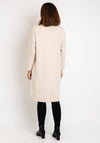 Serafina Collection Soft Knit Knee Length Jumper Dress, Cream