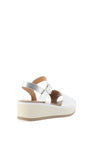 Zen Collection Low Wedge Sandals, White