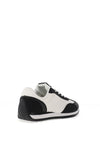 Zen Collection Colour Block Laced Trainers, Black and White