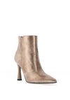 Nero Giardini Metallic Heeled Ankle Boots, Bronze