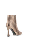 Nero Giardini Metallic Heeled Ankle Boots, Bronze