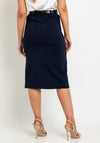 Serafina Collection One Size Polly Midi Skirt, Navy