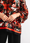 Malissa J Floral Print Blouse, Red Multi