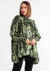 Malissa J Patterned Blouse, Green