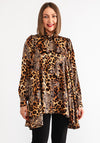 Malissa J Patterned Blouse, Brown