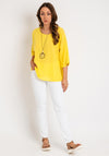 The Serafina Collection One Size Lightweight Top, Yellow