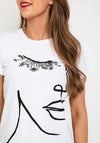 The Serafina Collection One Size Print T-shirt, White