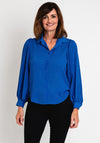 Serafina Collection Embellished Blouse, Blue