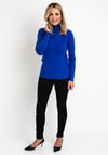 Serafina Collection Light Knit Sweater, Royal Blue