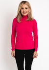 Serafina Collection Light Knit Sweater, Fuchsia