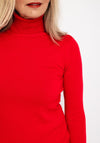 Serafina Collection Light Knit Sweater, Red