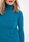 Serafina Collection Light Knit Sweater, Teal