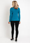 Serafina Collection Light Knit Sweater, Teal