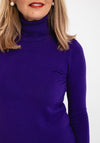 Serafina Collection Light Knit Sweater, Violet