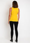 Serafina Collection Sleeveless Knitted Sweater, Yellow