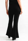 Natalia Collection High Waisted Flares, Black