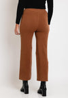 Serafina Collection Wide Leg Knit Trouser, Coffee