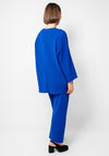 Serafina Collection One Size Tunic and Trouser Co-Ord, Royal Blue