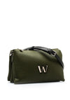 Wonders Triple Compartment Crossbody Bag, Khaki Green