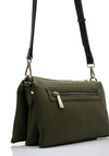 Wonders Triple Compartment Crossbody Bag, Khaki Green