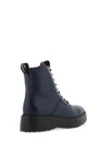 Wonders Bristol Pebbled Leather Military Boots, Night