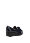 Wonders Romeo Patent Leather Loafers, Navy