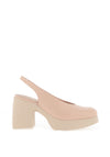 Wonders Naima Slingback Block Heels, Pink