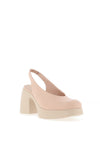 Wonders Naima Slingback Block Heels, Pink