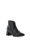 Wonders Eliot Distressed Look Patent Leather Heeled Boots, Black