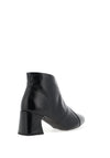 Wonders Eliot Distressed Look Patent Leather Heeled Boots, Black