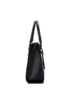 Xti Quilted Faux Leather Tote Bag, Negro