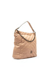 Xti Chain Detail Tote Bag, Beige